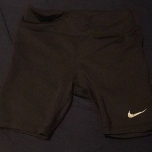 Women’s black Nike biker shorts